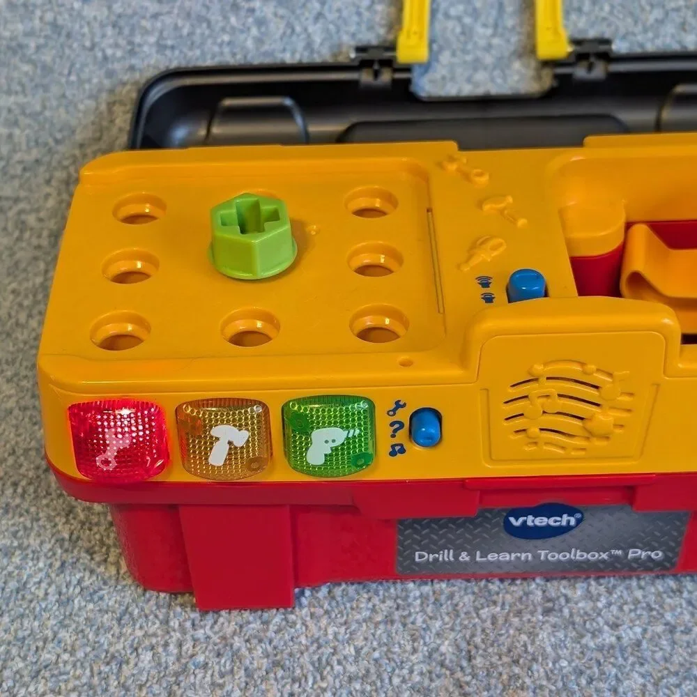VTech Drill & Learn Tool Box Pro Pretend Play Toy Replacement Parts Drill Tools